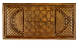 Резные нарды из бука "Сияние 4"