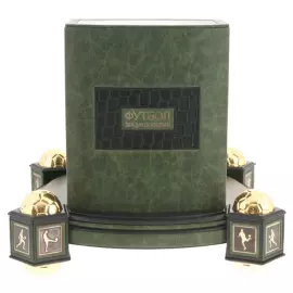 Подарочные книги "Футбол. Энциклопедия" 3 тома, в футляре