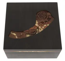 Шкатулка для часов из янтаря "Мемори" Шкатулка для часов из янтаря "Мемори"