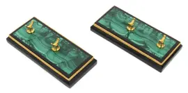 Письменный набор "Державный" малахит Письменный набор "Державный" малахит