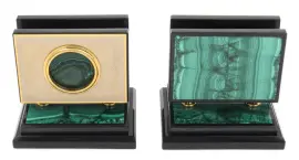 Письменный набор "Державный" малахит Письменный набор "Державный" малахит