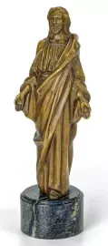 Sculptural composition "Jesus" made of bronze