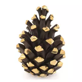 Авторская скульптура из бронзы "Шишка"