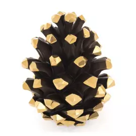 Авторская скульптура из бронзы "Шишка"