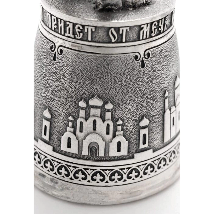 Silver flip stack "Alexander Nevsky"