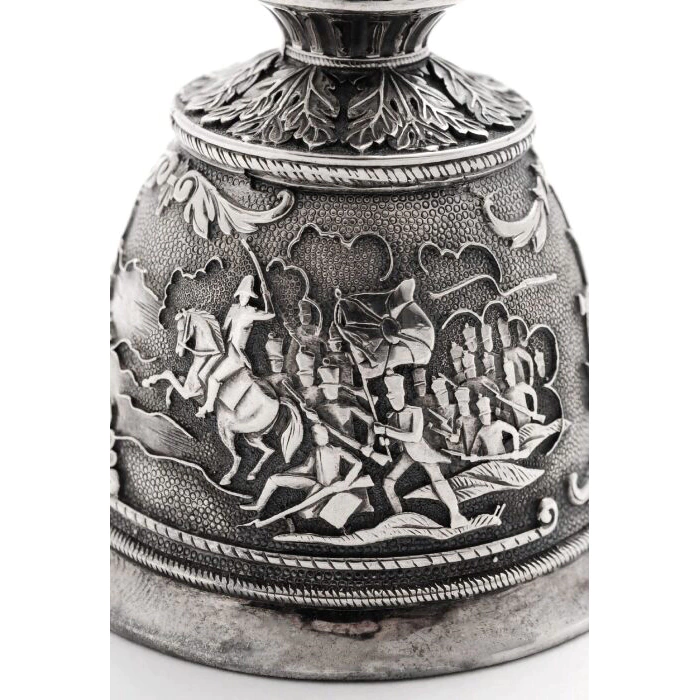 A flip stack made of Kutuzov silver