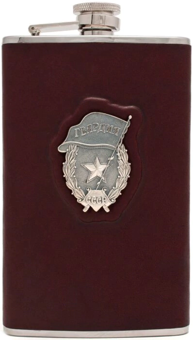 Leather flask "Guardia"
