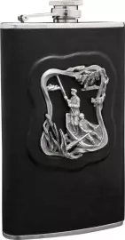 Фляга из кожи "Рыбацкая"