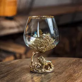 Бокал для коньяка "Царь Лев"