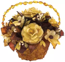 Souvenir "Basket with flowers"