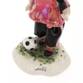 Statuette "Young football player"