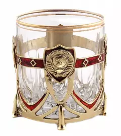 Бокал для виски "СССР" на 1 персрну