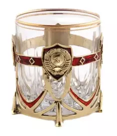 Набор бокалов для виски "СССР" на 2 персоны