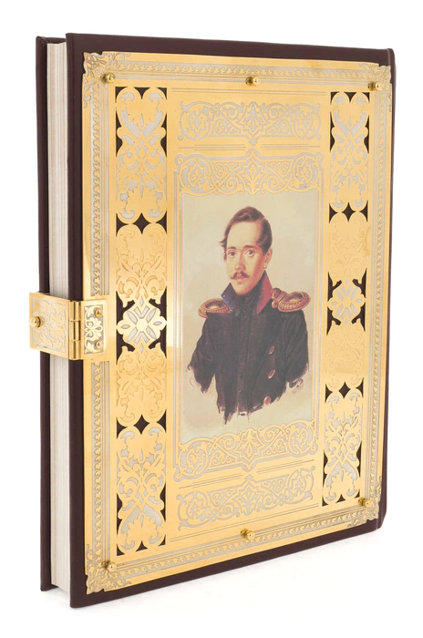 Gift book in the salary of the "Golden Age of Russian Poetry" in a box, Zlatoust