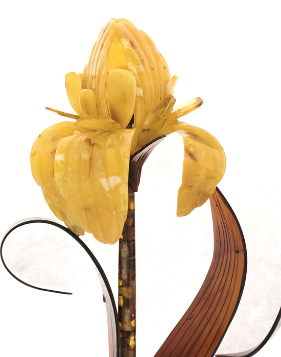 Amber flower "Lily"
