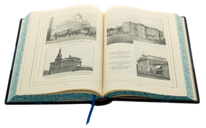 Leather-bound gift book "History of the Ministry of Internal Affairs"