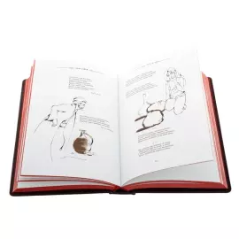 Подарочная книга в кожаном переплёте "Хайям Рубаи"