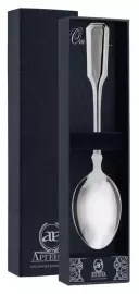 Серебряная столовая ложка "Русская"