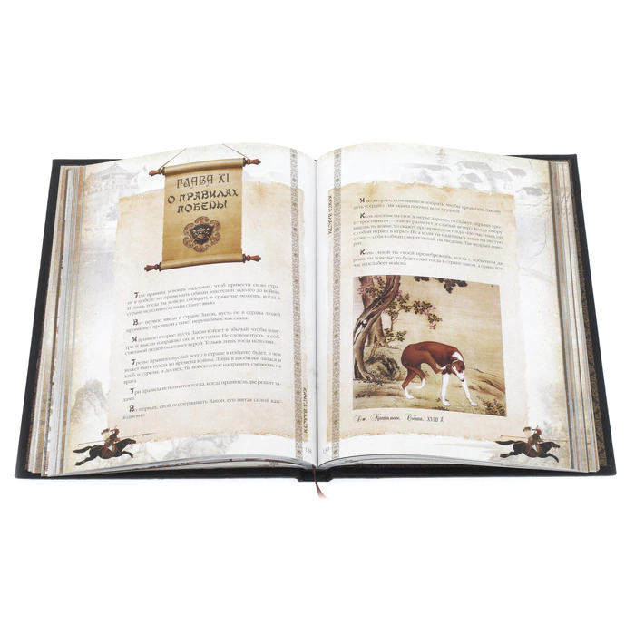 Leather-bound gift book "The Book of Power. Shang Yang"