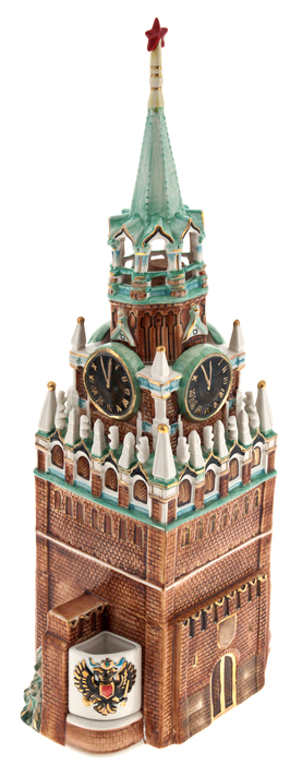Damask "Kremlin Tower" (colored with gold)