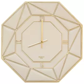 Часы «Deco» из натуральной кожи, цвет: молочный