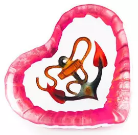 Скульптура "Якорь любви"