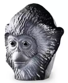 Скульптура из хрусталя "Милая обезьяна"