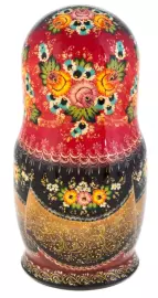 Матрешка на 20 мест "Кремлевские стены" 35 см