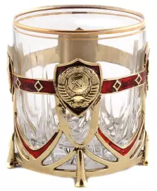 Бокалы для виски "СССР" и "Россия"  на 2 персоны,