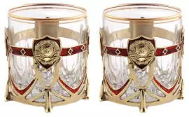 Набор бокалов для виски "СССР" на 2 персоны