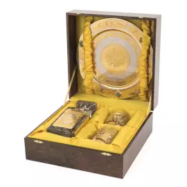 Набор для виски "In Vina Veritas" малый на 2 персоны, Златоуст