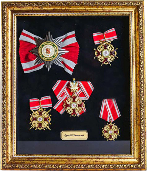 Set of the order "Stanislav"