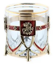 Бокалы для виски "Георгий Победоносец" на 2 персоны