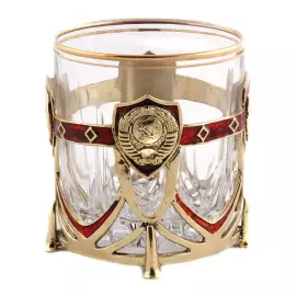 Набор из двух бокалов для виски "СССР" на 1 персону