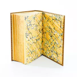 Книга в кожаном переплете "Пивоварение" Л. Н. Симонов