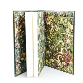 Книга в кожаном переплете "Русские полководцы" Н. А. Полевой