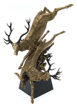 The author's bronze sculpture "Chase"