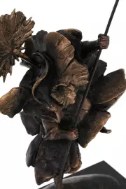 Авторская скульптура из бронзы "Самурай"