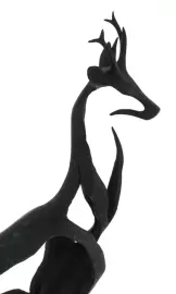 Авторская скульптура из бронзы "Косуля"