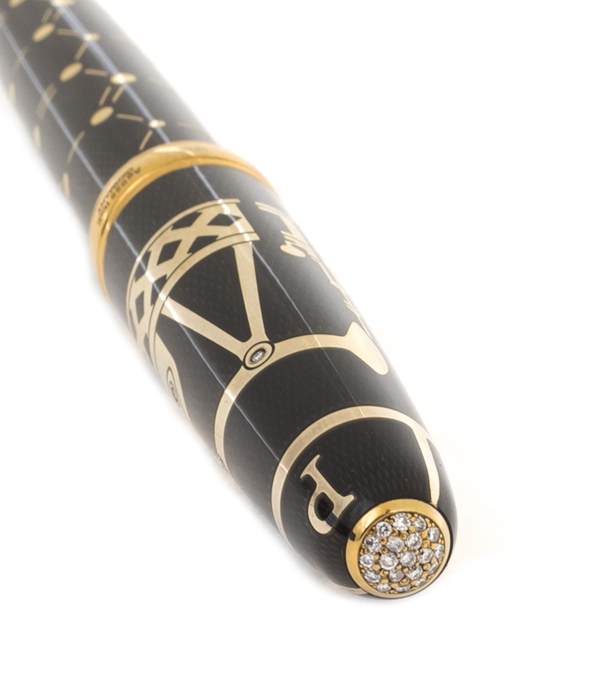 Roller handle "Oil" gold