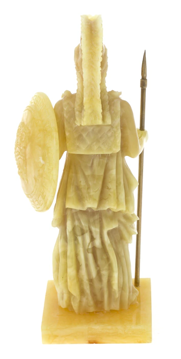 Amber statuette "Goddess Athena"