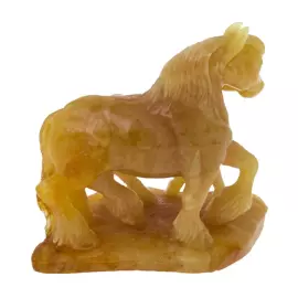Статуэтка из янтаря "Лошади"