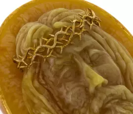 Amber statuette "Jesus"