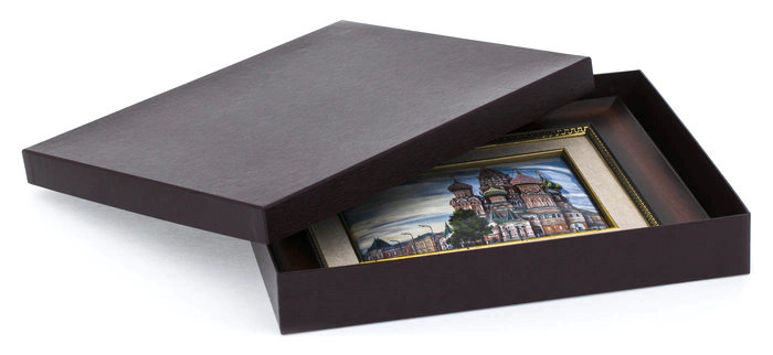 Gift panel "St. Basil's Cathedral" (finift)