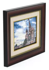Gift panel "St. Basil's Cathedral" (finift)