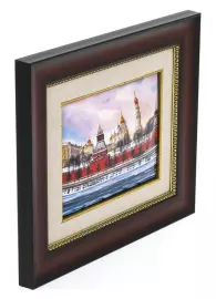 Gift panel "Kremlin embankment. Spring" (finish)