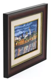 Панно подарочное "Кремль.Колокольня Ивана Великого" финифть