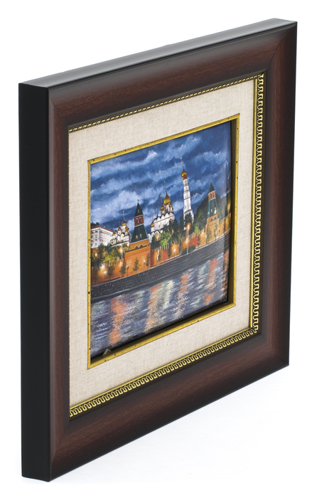 The panel is a gift "Kremlin.The Bell Tower of Ivan the Great" (finift)