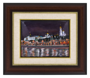 Gift panel "Kremlin embankment. Night" (finish)