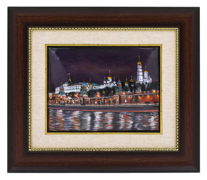 Gift panel "Kremlin embankment. Night" (finish)